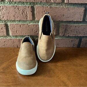 Nautica Men's Tan Slip-On Shoes